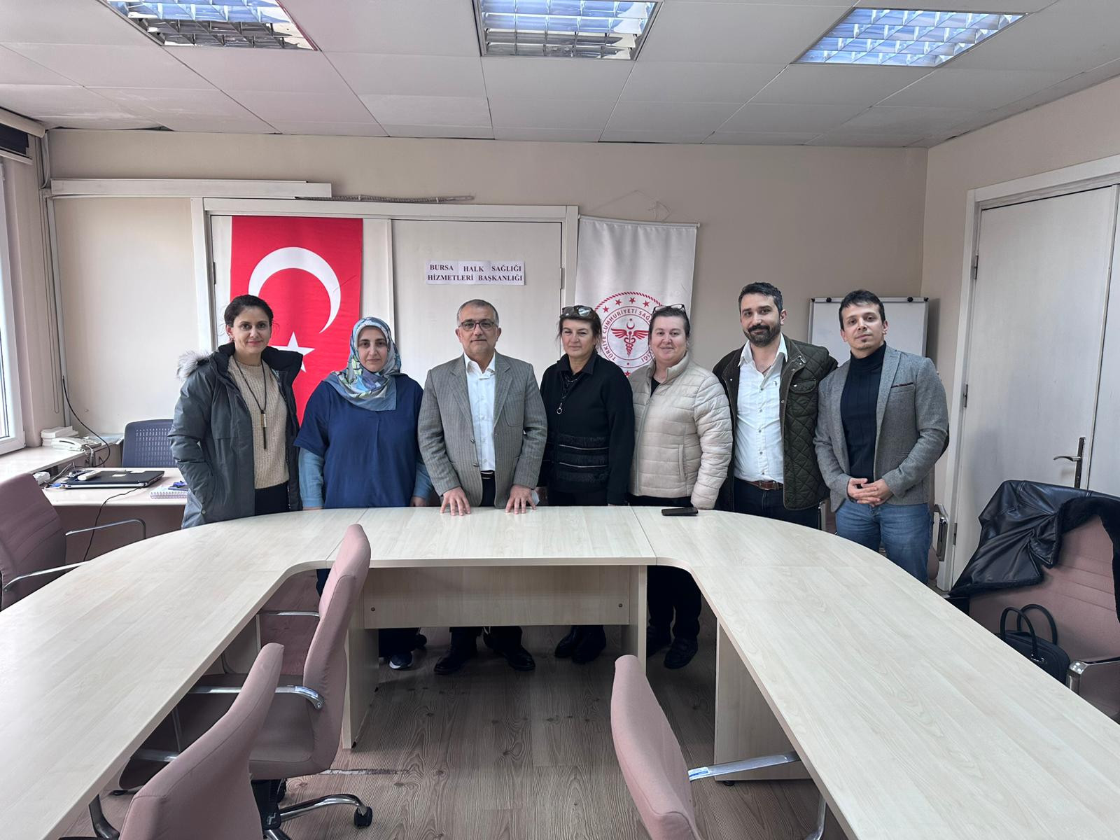 BURSAHED Yönetim Kurulu’ndan Halk Sağlığı Hizmetleri Başkanı Dr. İrfan Oğuz’a Ziyaret